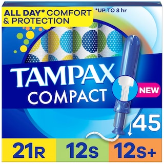 Foto 1 | Tampones Tampax Compact Pearl Multipack 45 Unidades - Venta Internacional.
