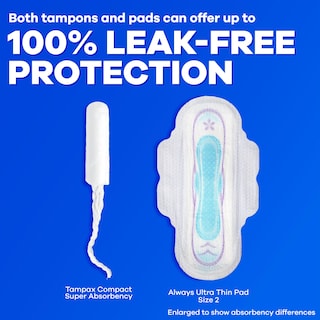 Foto 5 | Tampones Tampax Compact Pearl Multipack 45 Unidades - Venta Internacional.