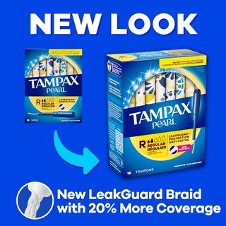 Foto 2 | Tampones Tampax Pearl Ultra Absorbency 60 Unidades - Venta Internacional.