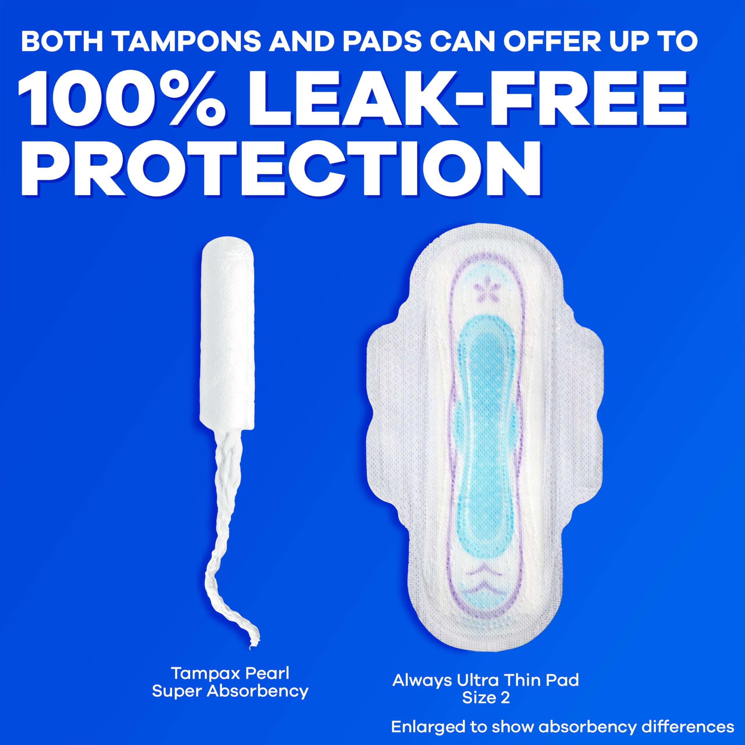 Foto 7 pulgar | Tampones Tampax Pearl Ultra Absorbency  60 Unidades - Venta Internacional.