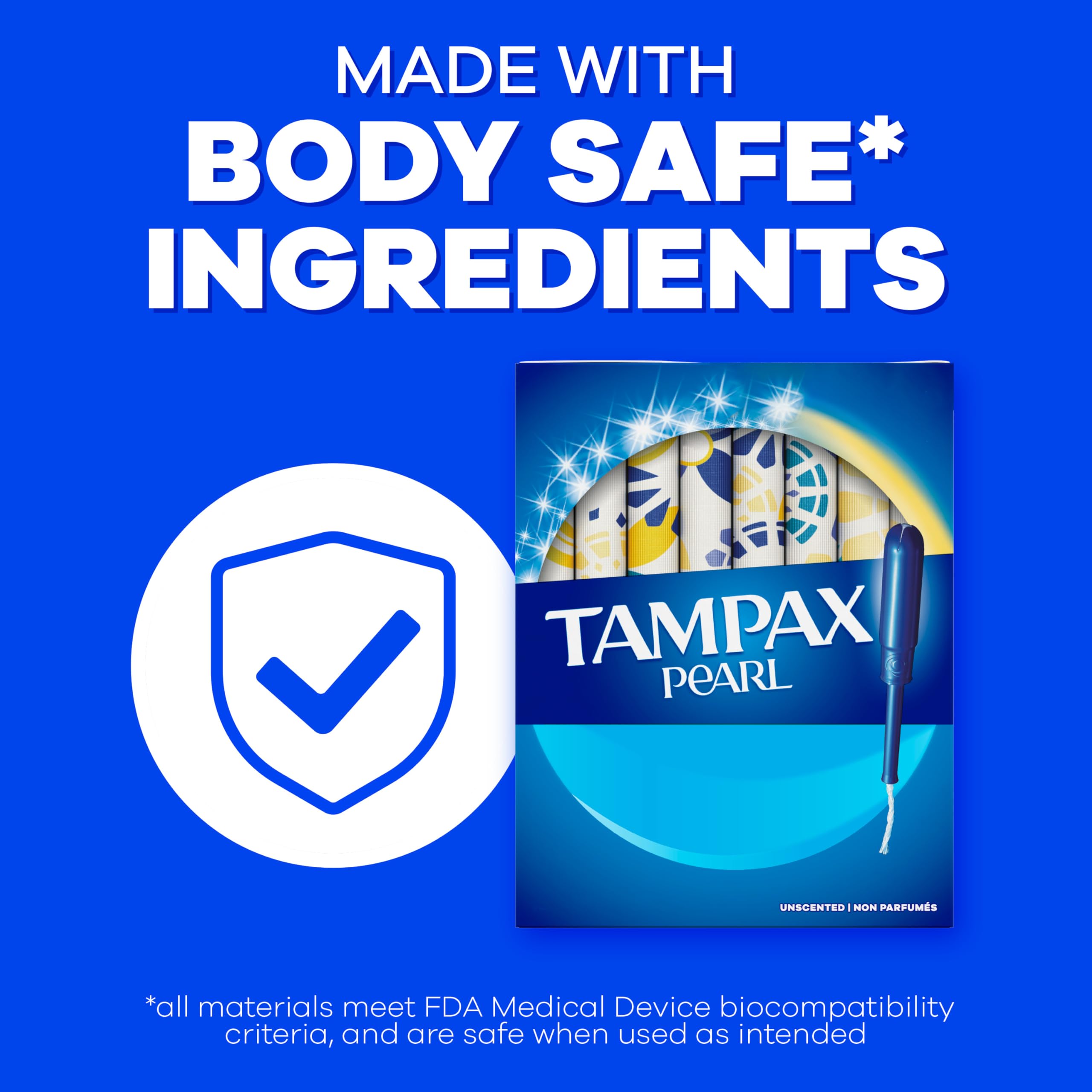 Foto 3 pulgar | Tampones Tampax Pearl Multipack Super/ultra Absorbency X56 - Venta Internacional.