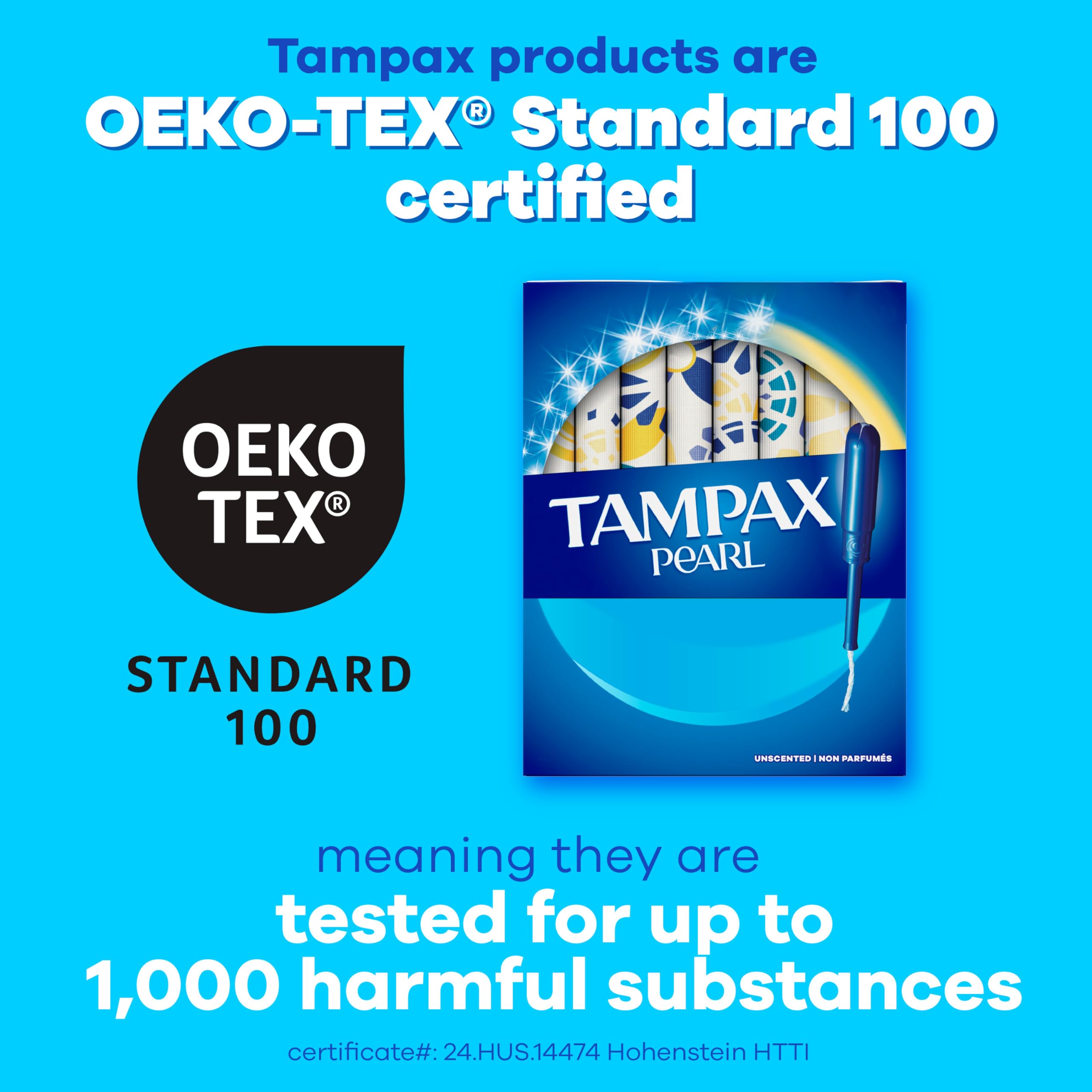 Foto 7 pulgar | Tampones Tampax Pearl Multipack Super/ultra Absorbency X56 - Venta Internacional.