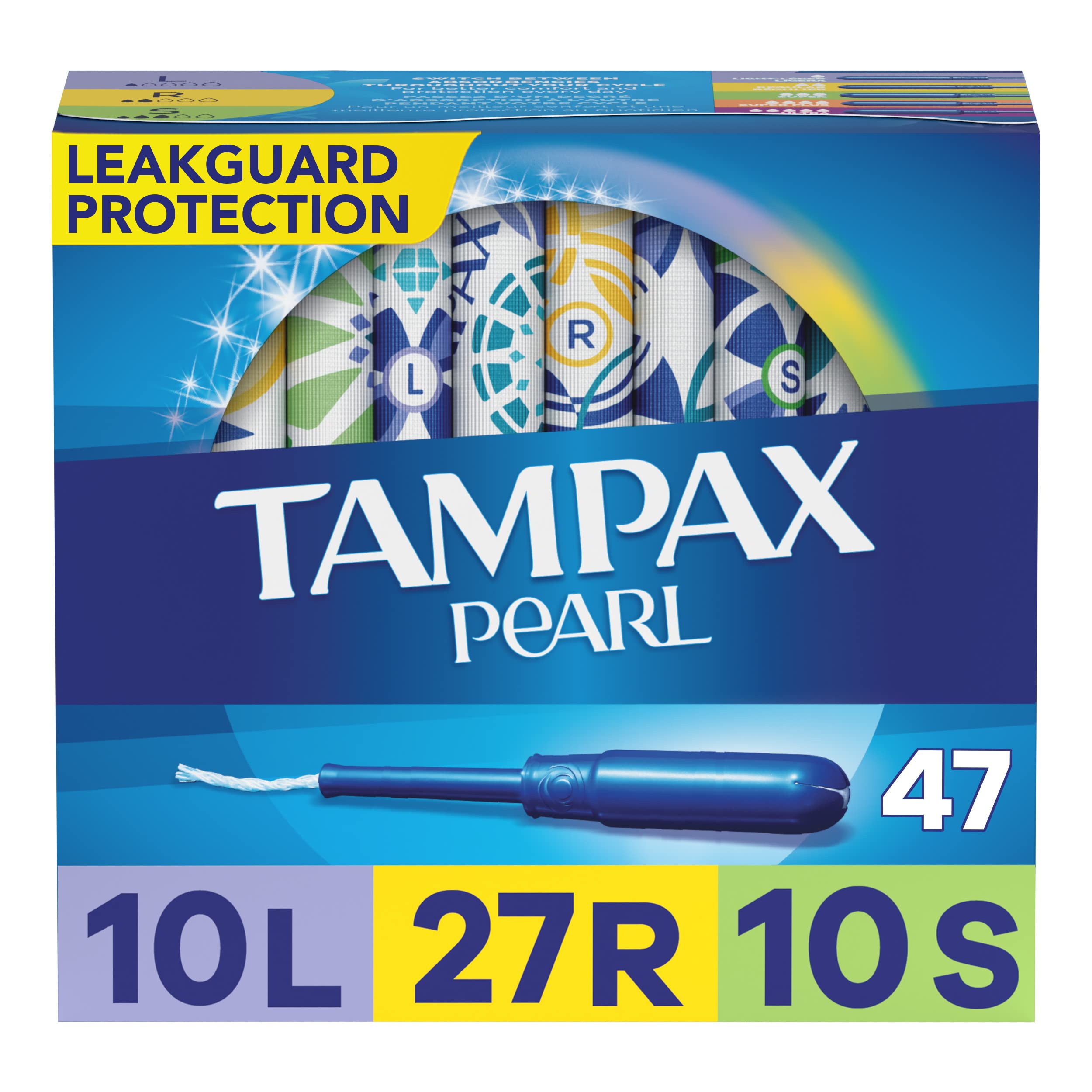 Tampones Tampax Pearl De Plástico Multipack  Ligeros  Regulares Y Superligeros - Venta Internacional.