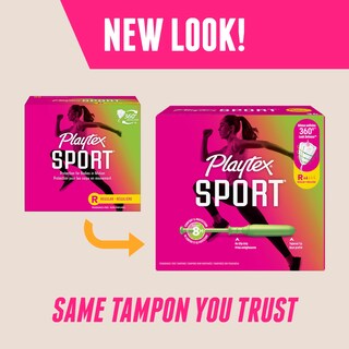Foto 2 | Tampones Playtex Sport Regular Absorbency 84 Unidades X6 - Venta Internacional.