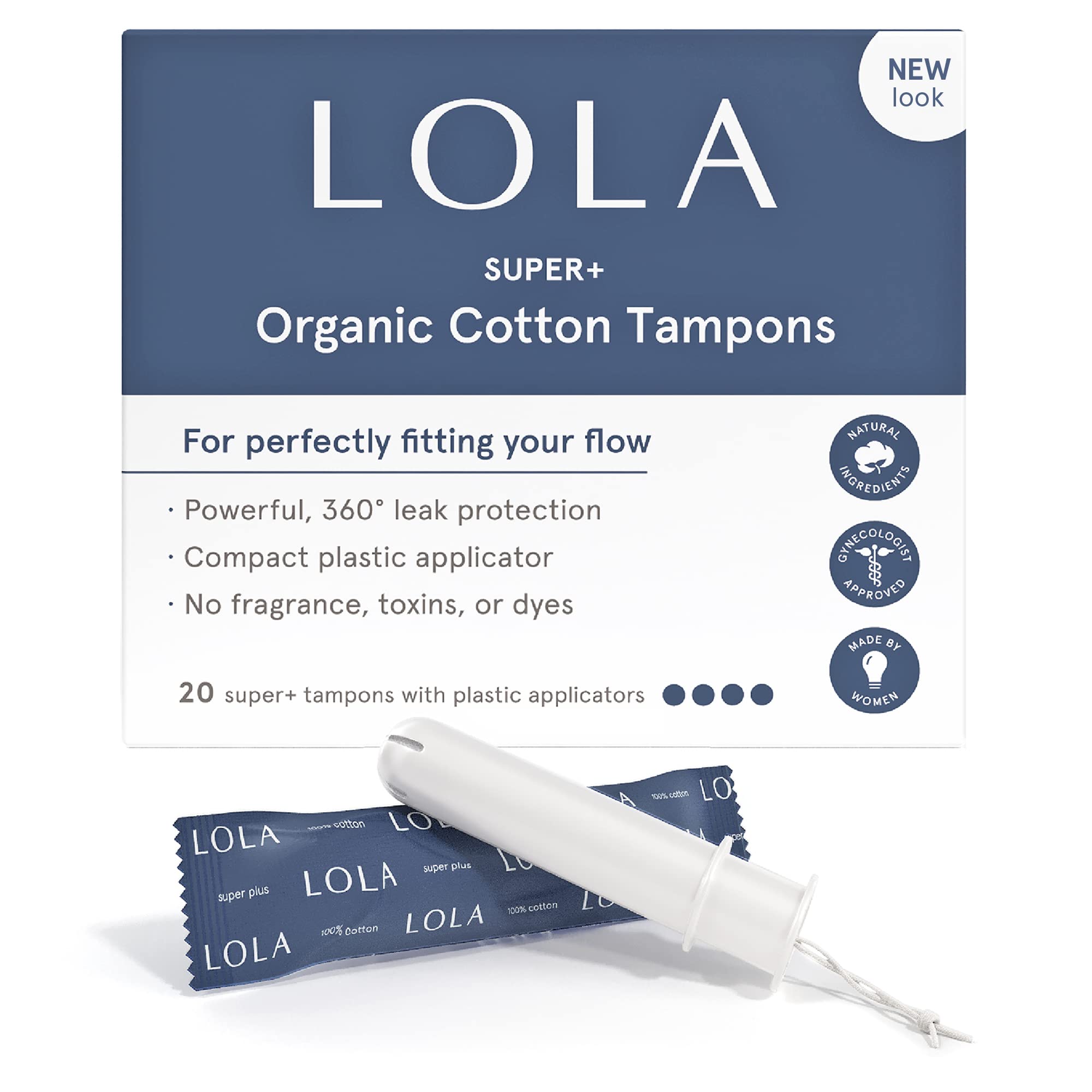 Tampones Lola Super+ Absorbency (40 Unidades) - Venta Internacional.