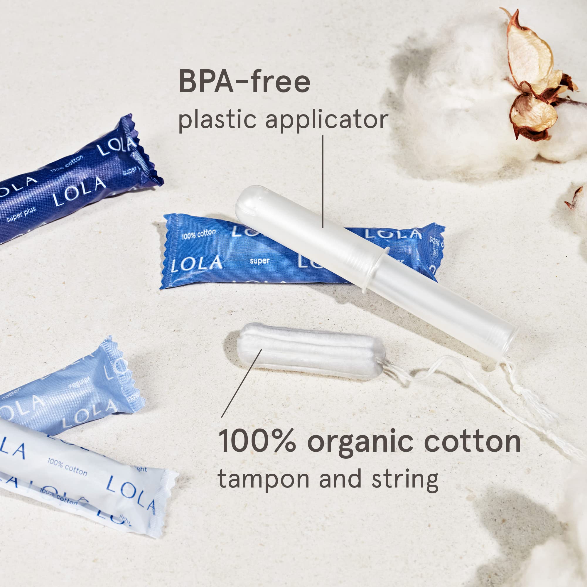 Foto 3 pulgar | Tampones Lola Super+ Absorbency (40 Unidades) - Venta Internacional.