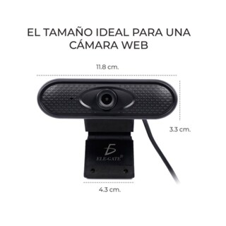 Foto 3 | Cámara Web Para Computadora Con Micrófono