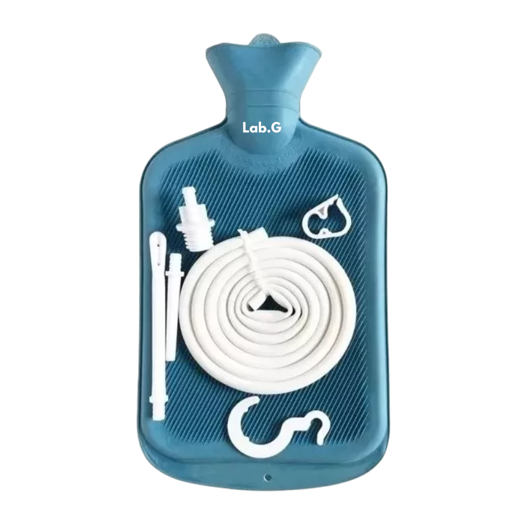 Foto 2 pulgar | Bolsa de Enema Kit Limpieza para Colón Y Café Silicona Azul