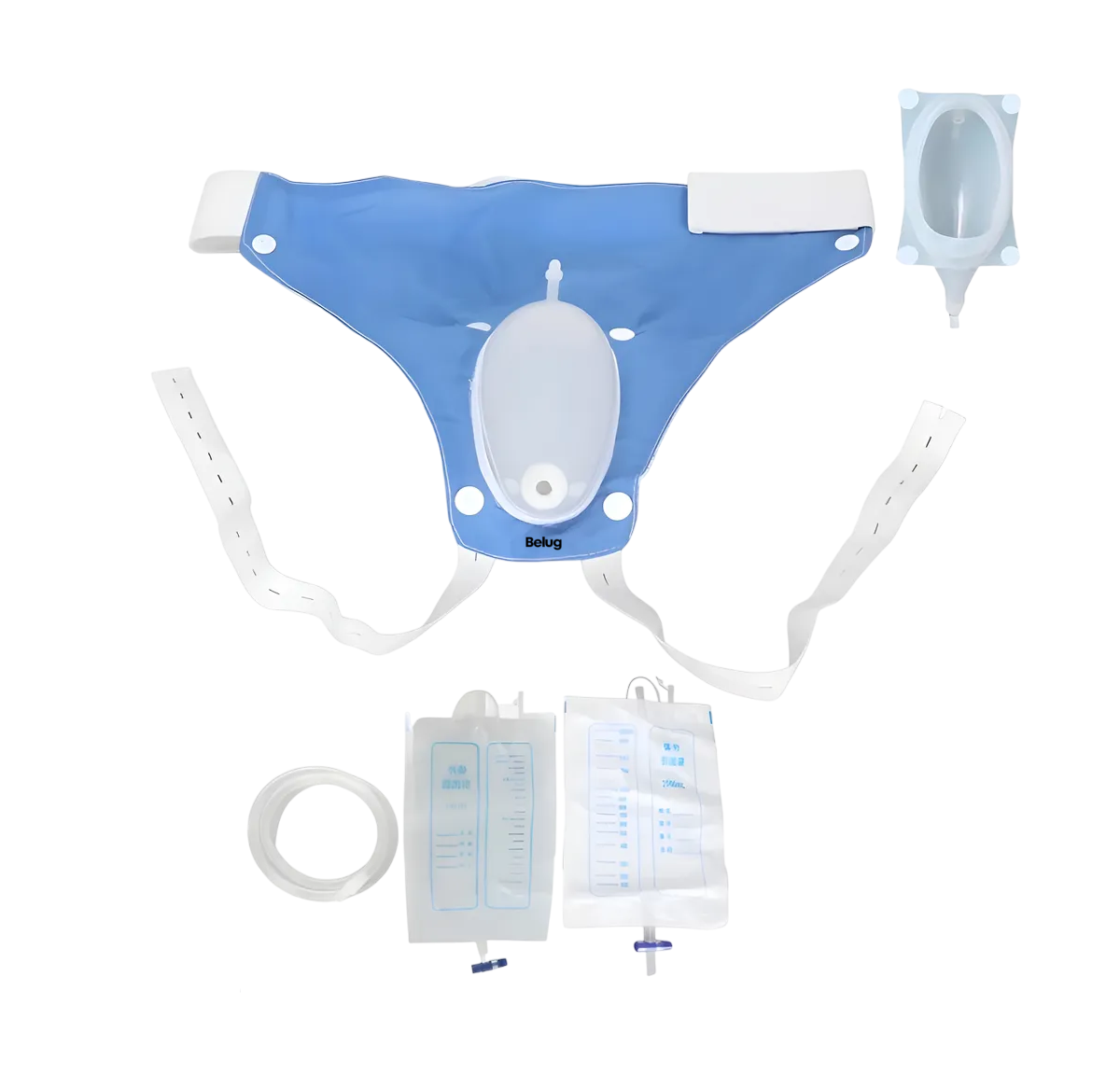 Foto 1 | Bolsa Para Orinar Reutilizable Belug 2000ml Para Mujer Azul