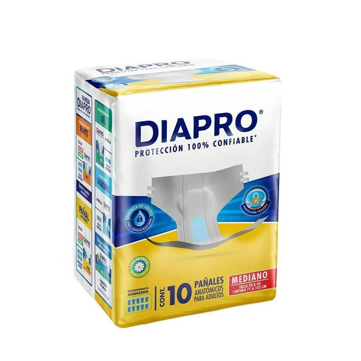 Foto 4 pulgar | Pañal Confort Diapro Mediano 40pz