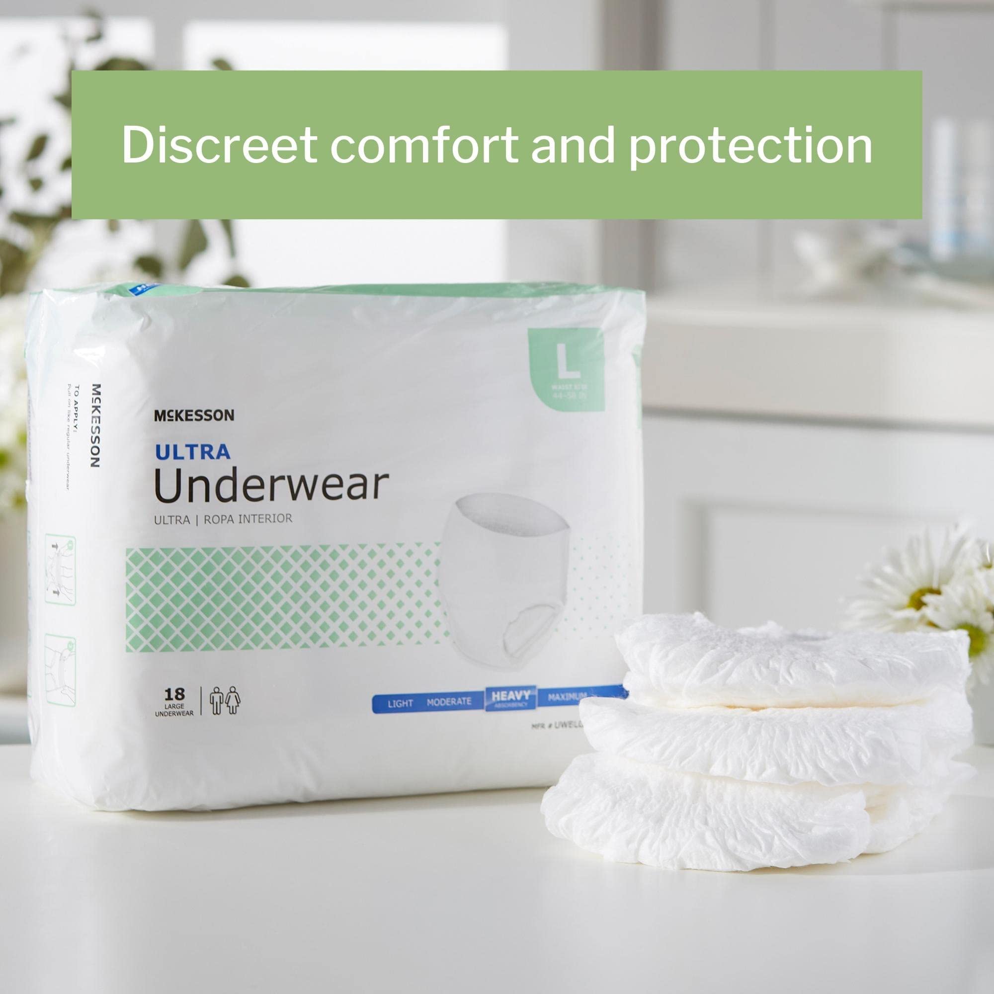 Foto 4 pulgar | Ropa Interior Para Incontinencia Mckesson Ultra Heavy Absorbency L - Venta Internacional.