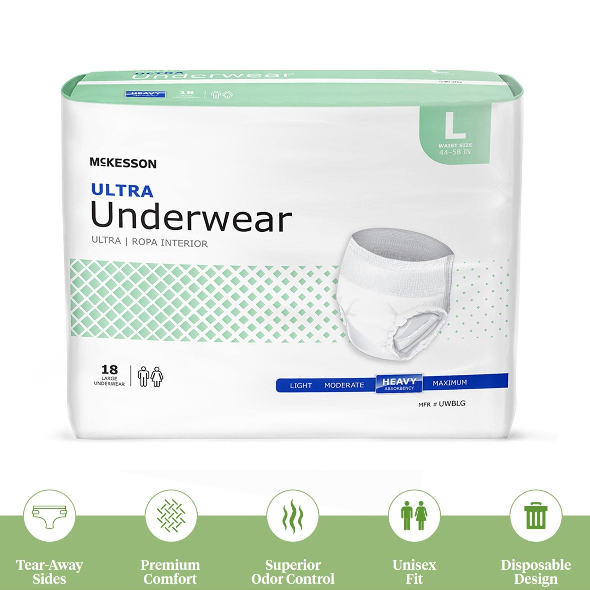 Foto 5 pulgar | Ropa Interior Para Incontinencia Mckesson Ultra Heavy Absorbency L - Venta Internacional.