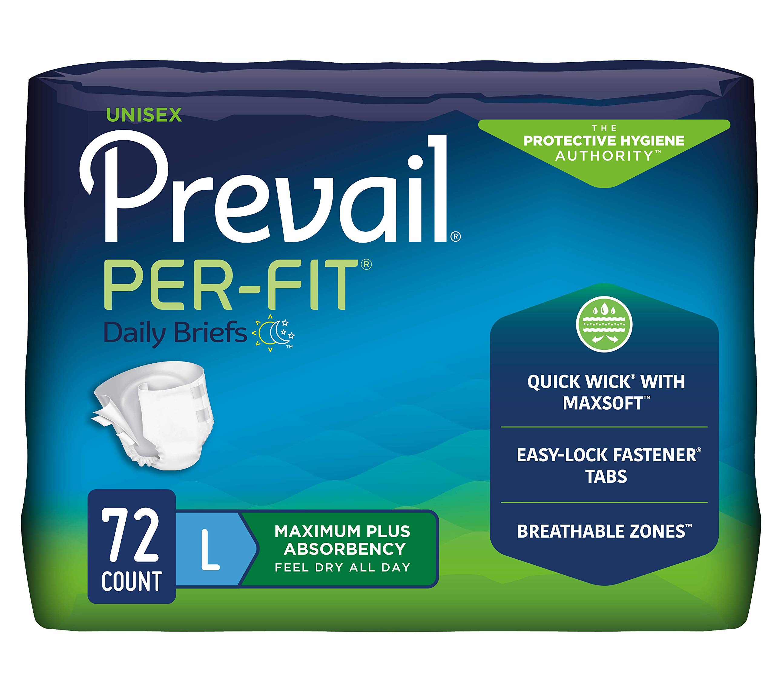 Pañal Desechable Para Adultos Prevail Per-fit Maximum Plus - Venta Internacional.