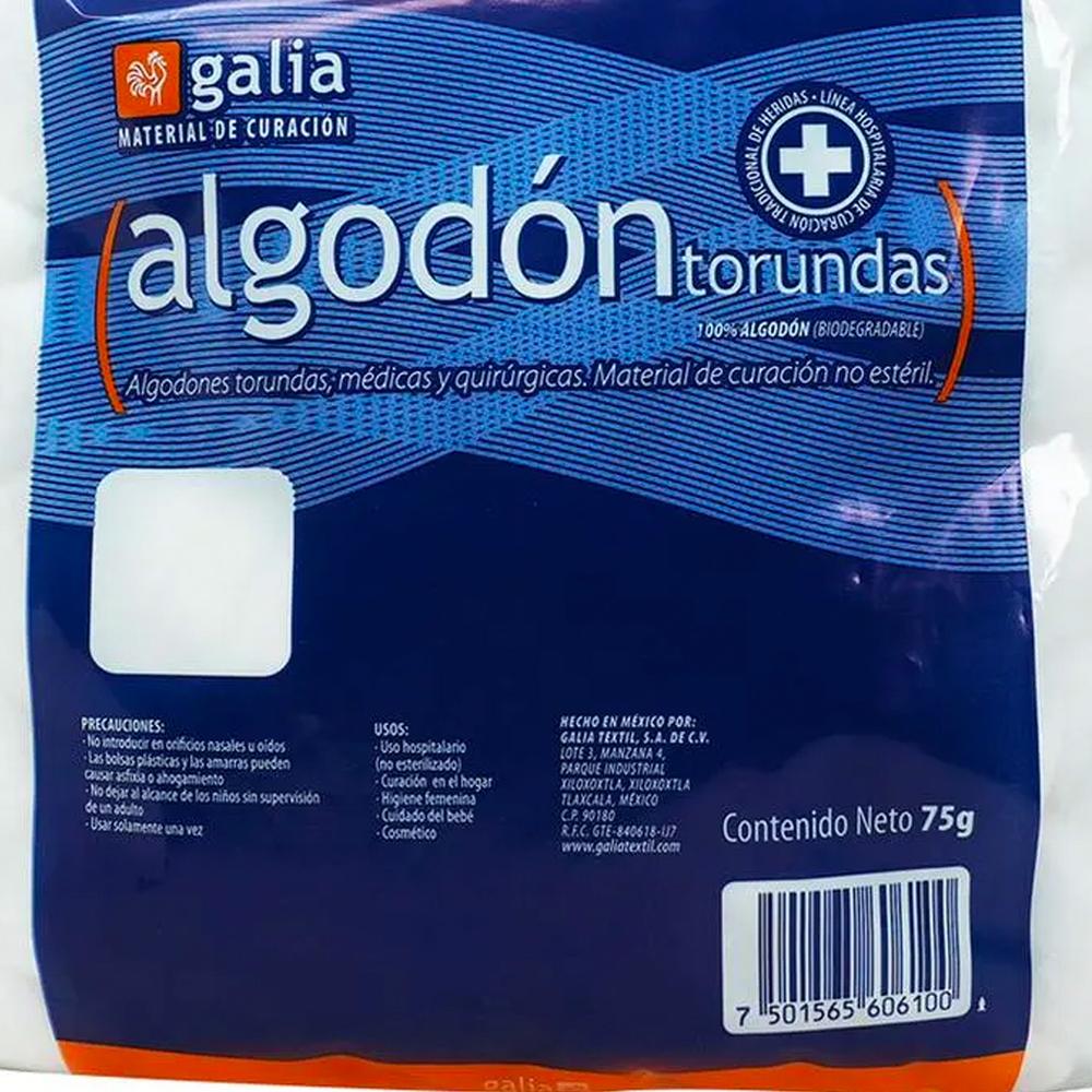 Foto 3 pulgar | Algodón Galia en Torundas 75 g