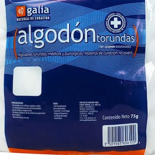 Foto 2 | Algodón Galia en Torundas 75 g