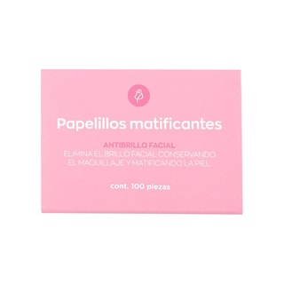 Foto 2 | Papelillos Matificantes Ilusión 100 Piezas