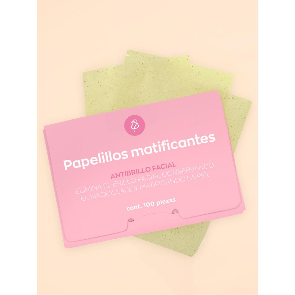Foto 6 pulgar | Papelillos Matificantes Ilusión 100 Piezas
