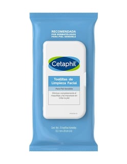 Foto 1 | 25 Toallitas De Limpieza Facial Cetaphil Para Piel Sensible