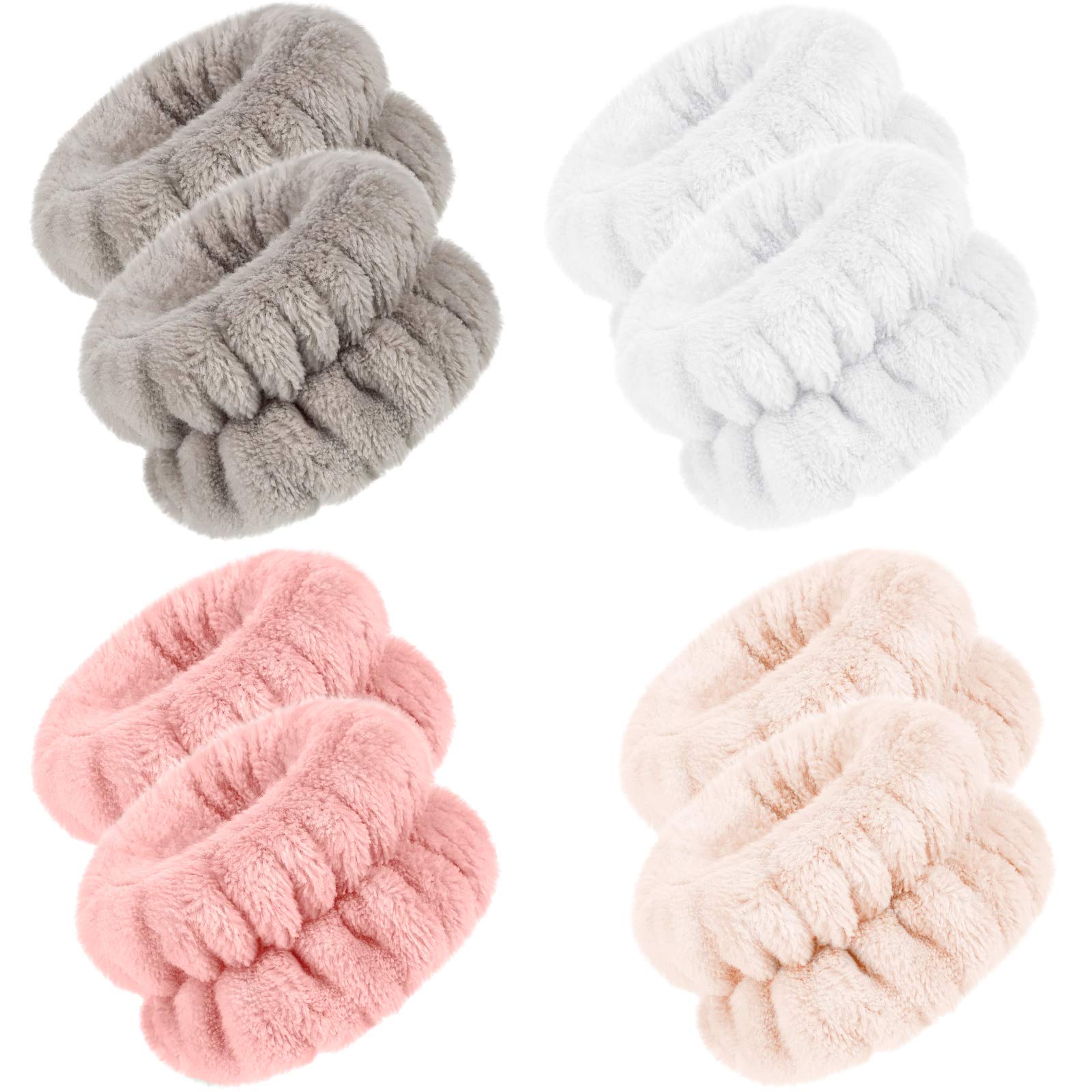 Foto 2 pulgar | Toalla De Microfibra Wrist Spa Washband, 4 Pares, Chuangdi - Venta Internacional.