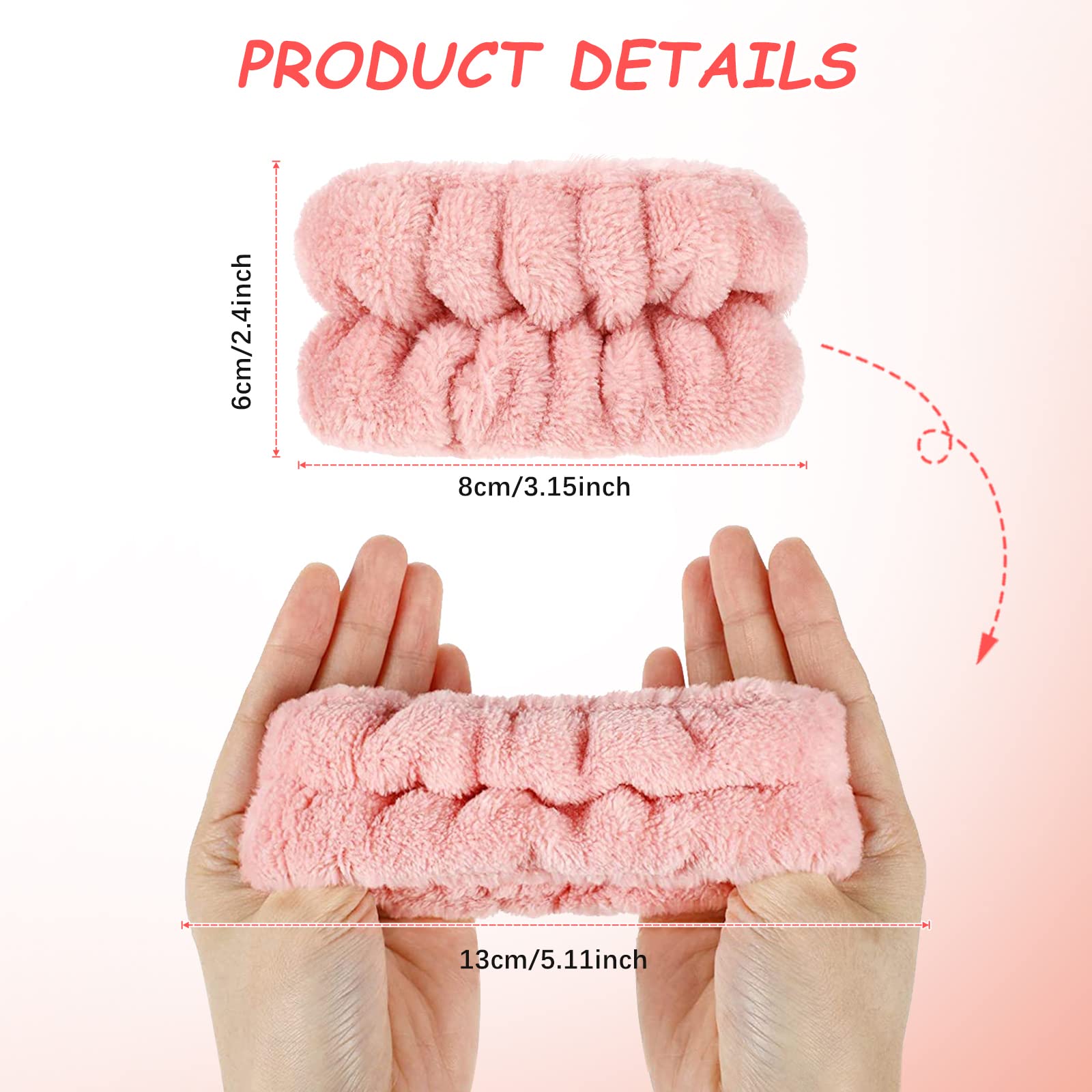 Foto 4 pulgar | Toalla De Microfibra Wrist Spa Washband, 4 Pares, Chuangdi - Venta Internacional.