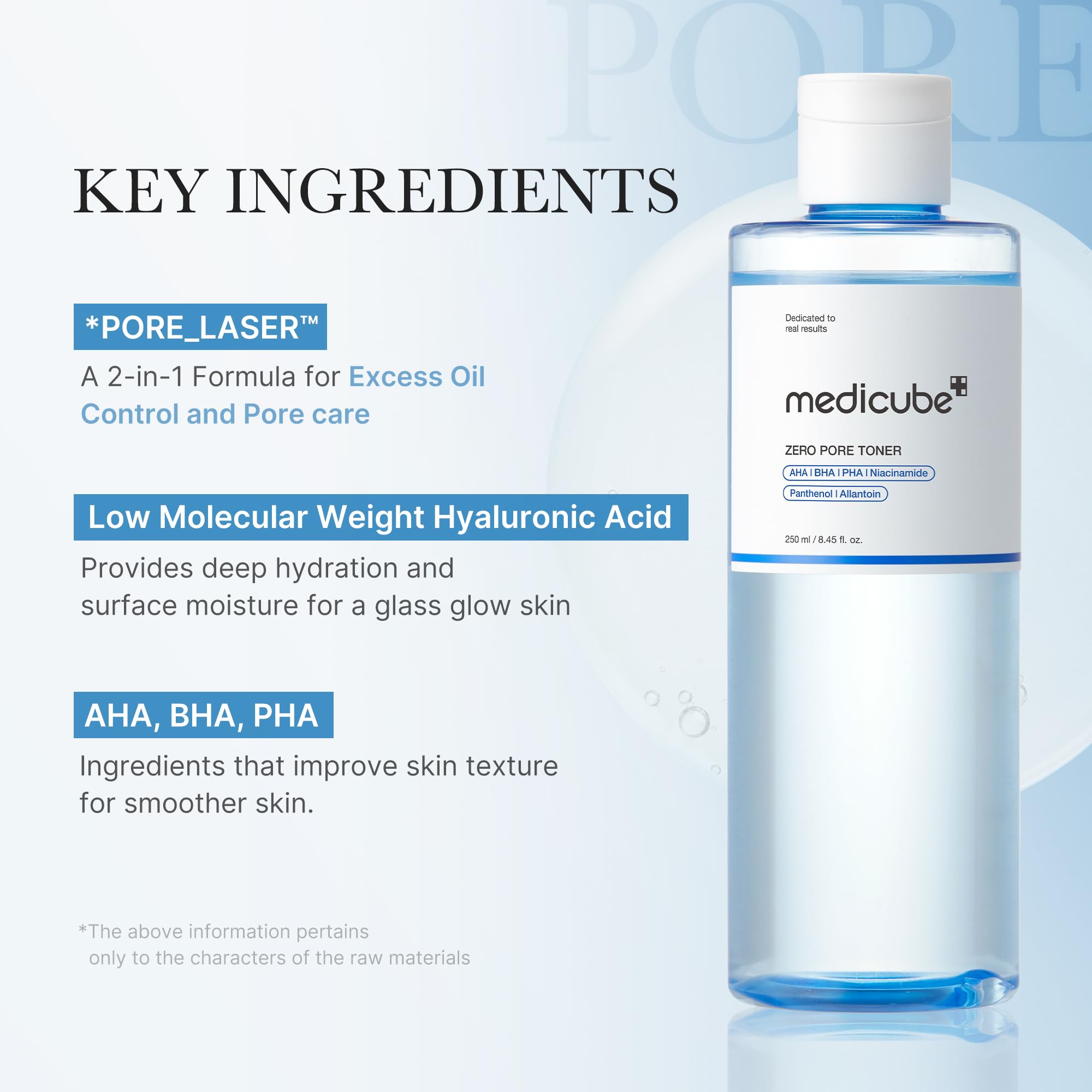 Foto 3 | Tónico Medicube Zero Pore Exfoliante E Hidratante 250 Ml - Venta Internacional.