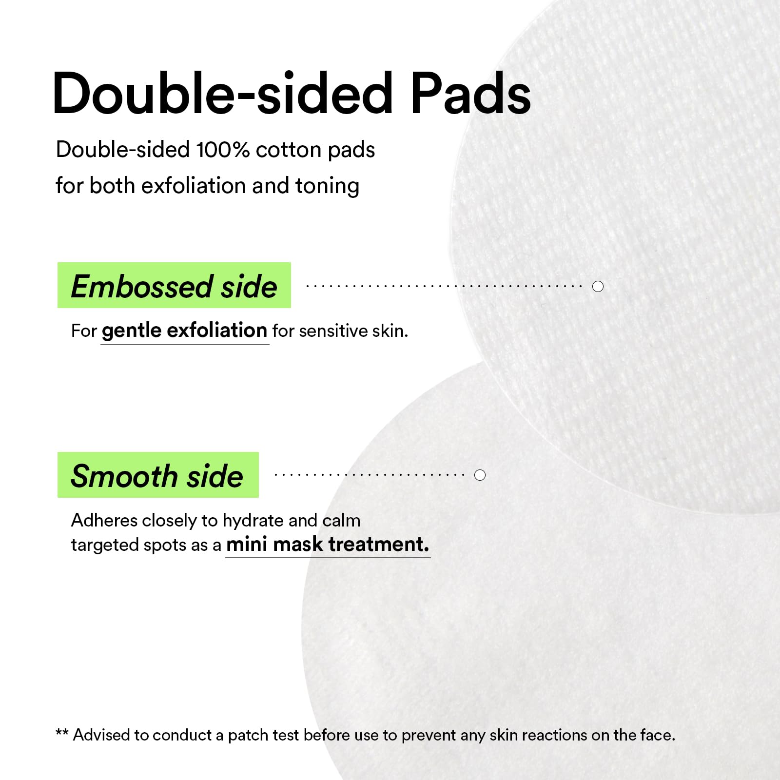 Foto 4 pulgar | Set Duo De Almohadillas De Tóner Abib Heartleaf Spot Pad Calming Touch - Venta Internacional.