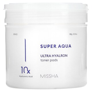 Foto 1 | Almohadillas De Tóner Missha Super Aqua Ultra Hydration 90 Almohadillas 180 Ml - Venta Internacional.