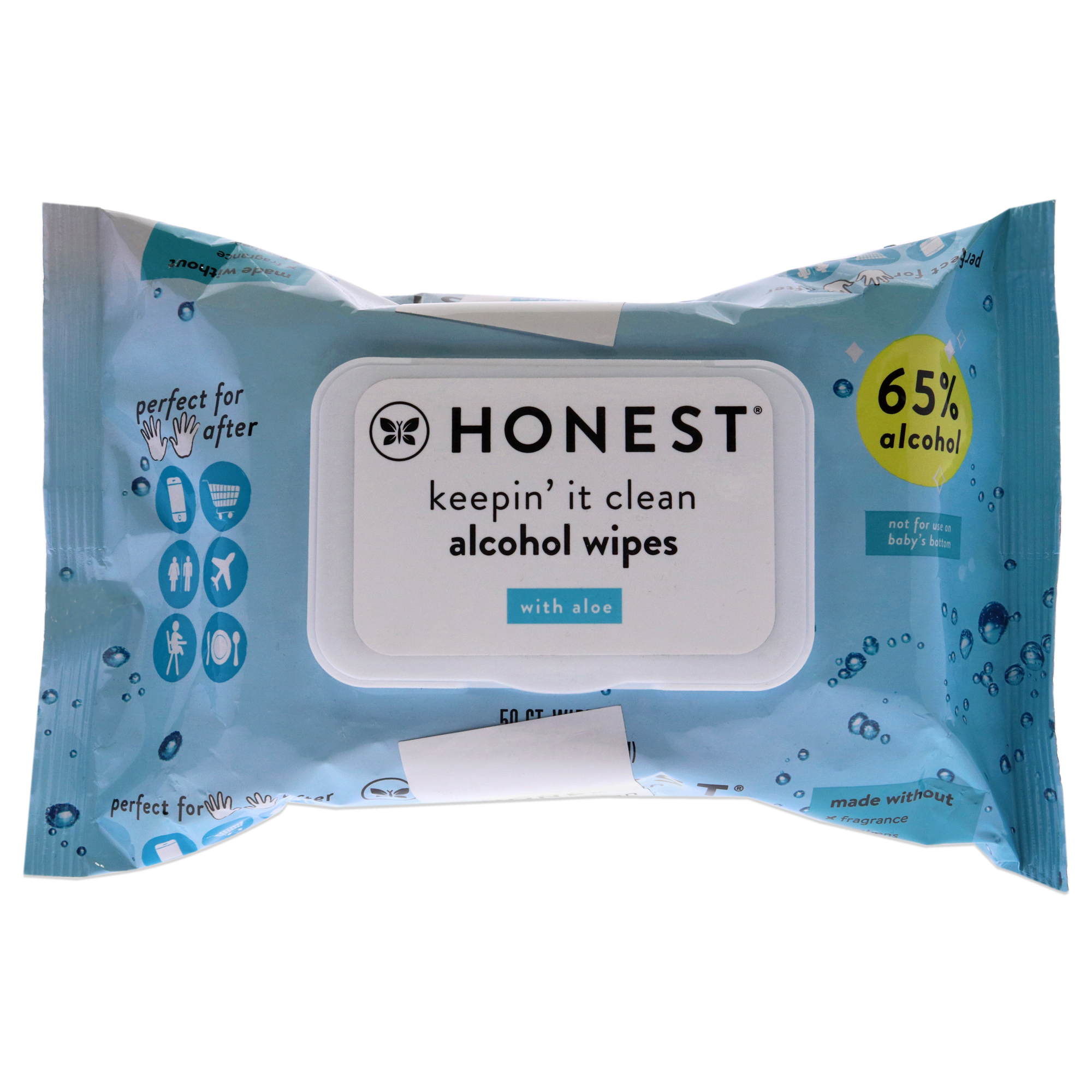 Toallitas Desinfectantes para Manos Honest 150 Piezas