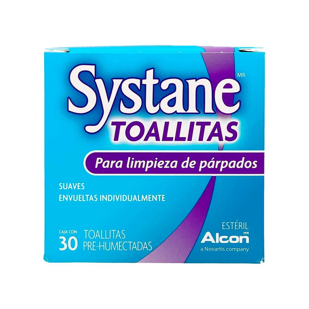 Toallitas Desmaquillantes Systane 30 Piezas