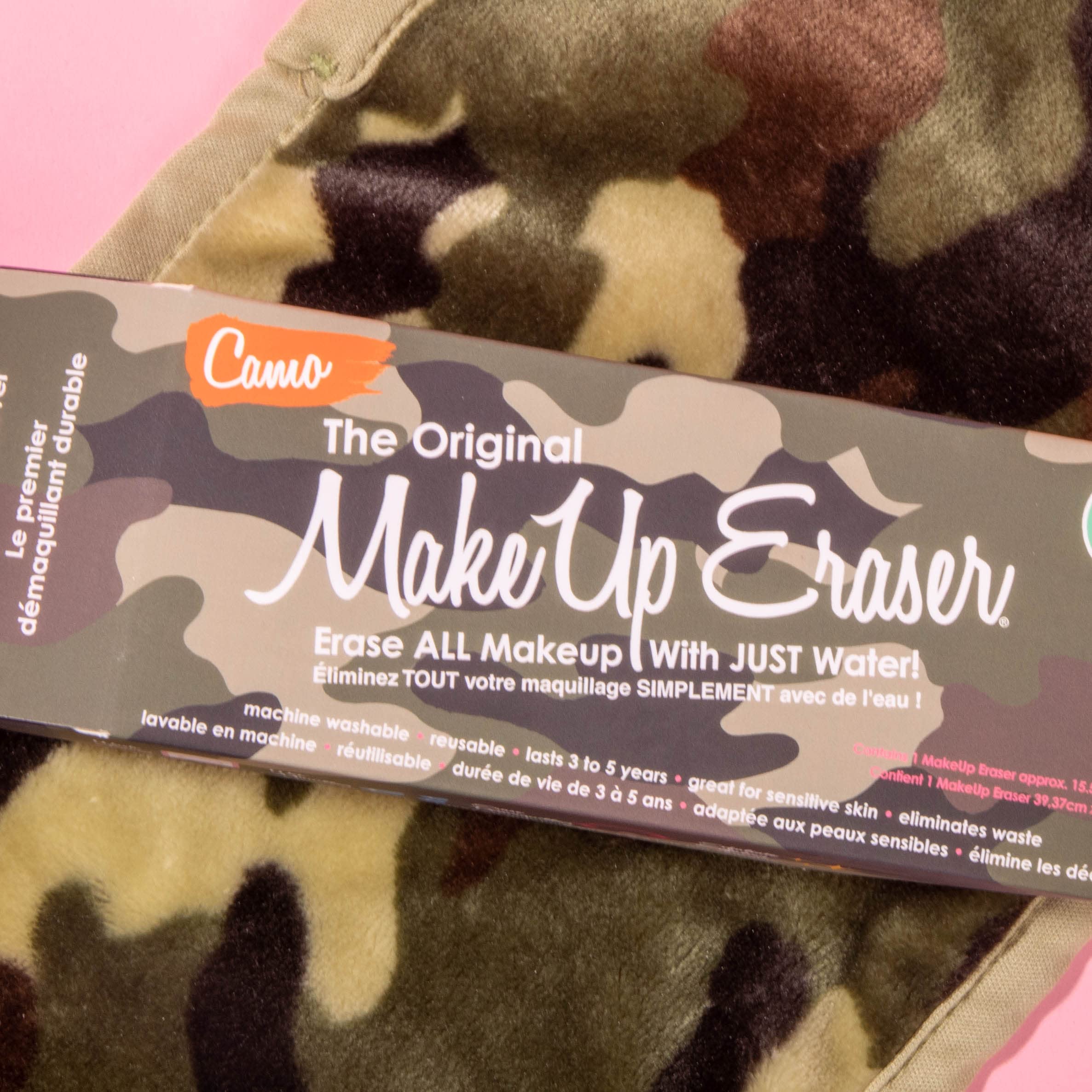 Foto 5 pulgar | Borrador De Maquillaje Makeup Eraser Camo, 1 Unidad - Venta Internacional.