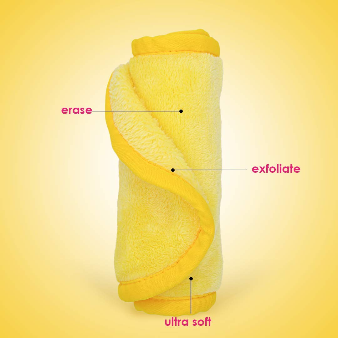 Foto 4 pulgar | El Borrador De Maquillaje Borra Todo El Maquillaje Con Solo Agua, Amarillo Suave - Venta Internacional.