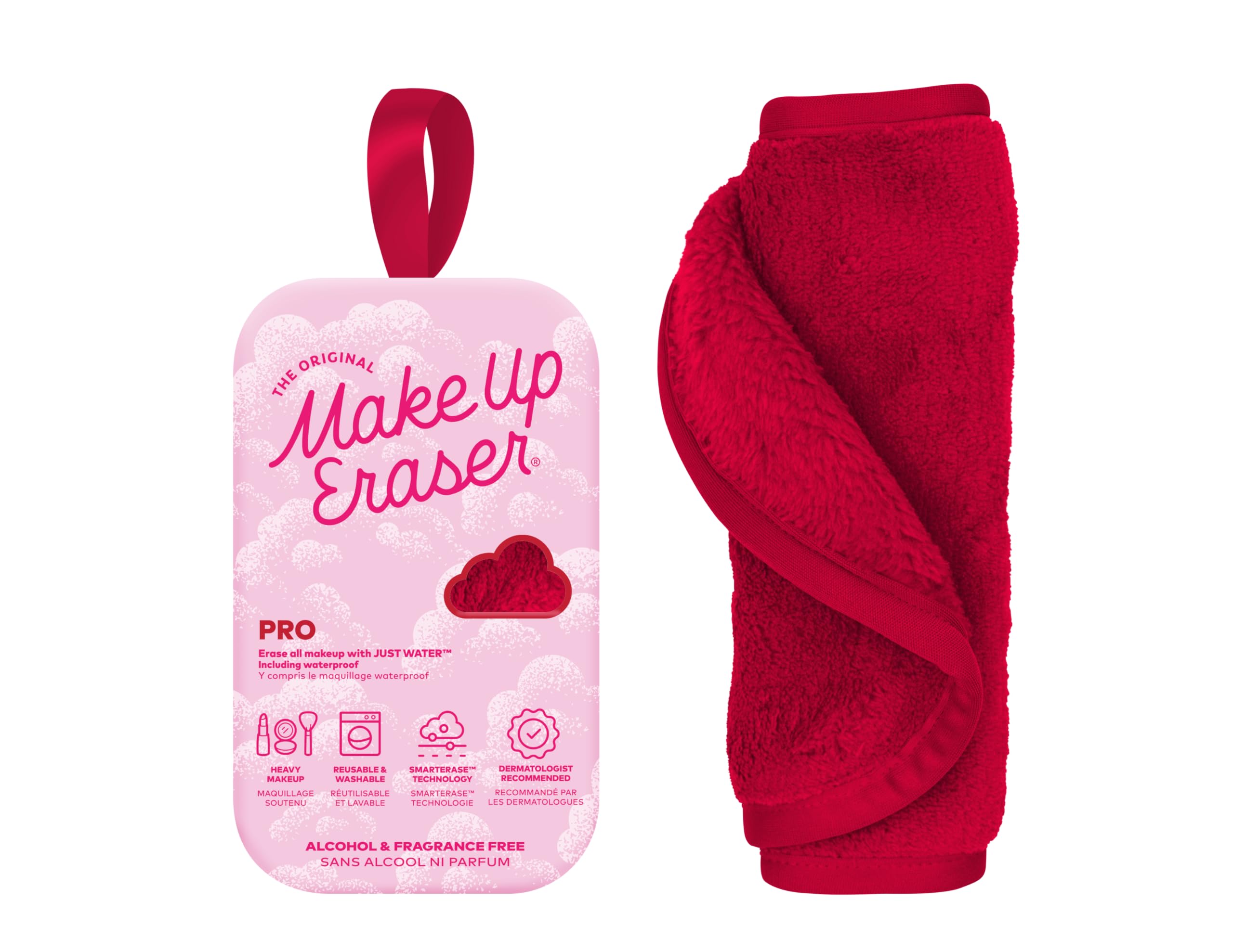 Foto 1 | Makeup Eraser Original Borra Todo El Maquillaje Con Water Love Red - Venta Internacional.