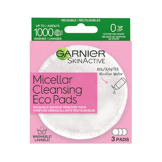Foto 4 | Almohadillas Limpiadoras Ecológicas Garnier Skinactive Micellar 3 Almohadillas - Venta Internacional.