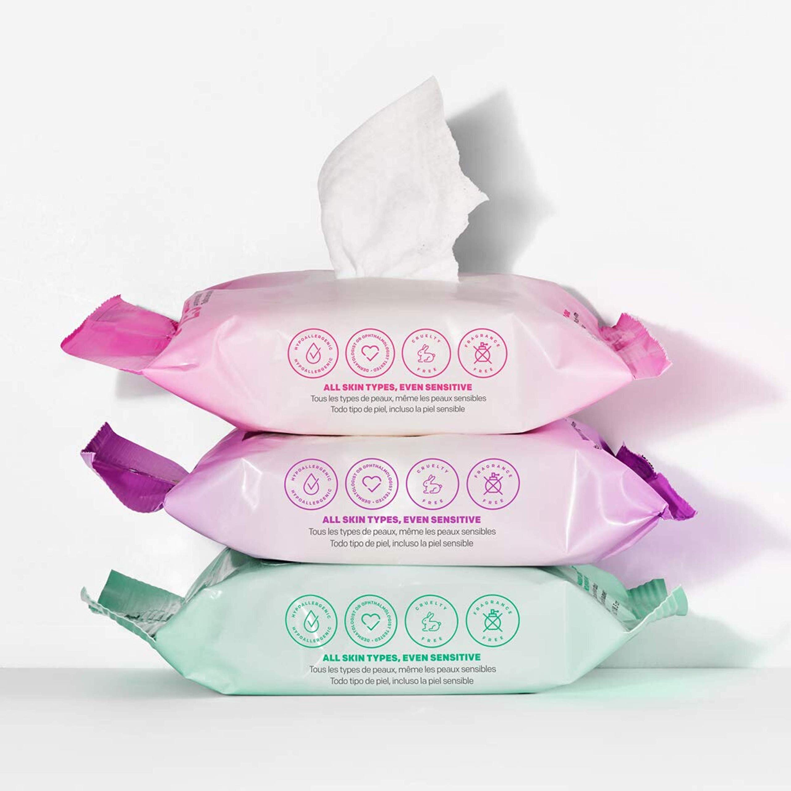 Foto 4 | Toallitas Limpiadoras Desmaquillantes Almay Clear Skin, 25 Unidades - Venta Internacional.