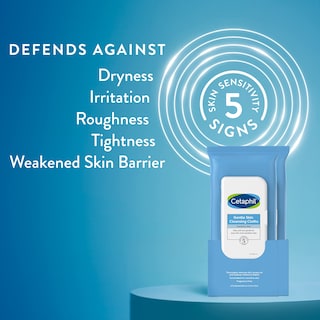 Foto 2 | Toallitas Cetaphil De Limpieza Suave Para Rostro Y Cuerpo 50x2 - Venta Internacional.