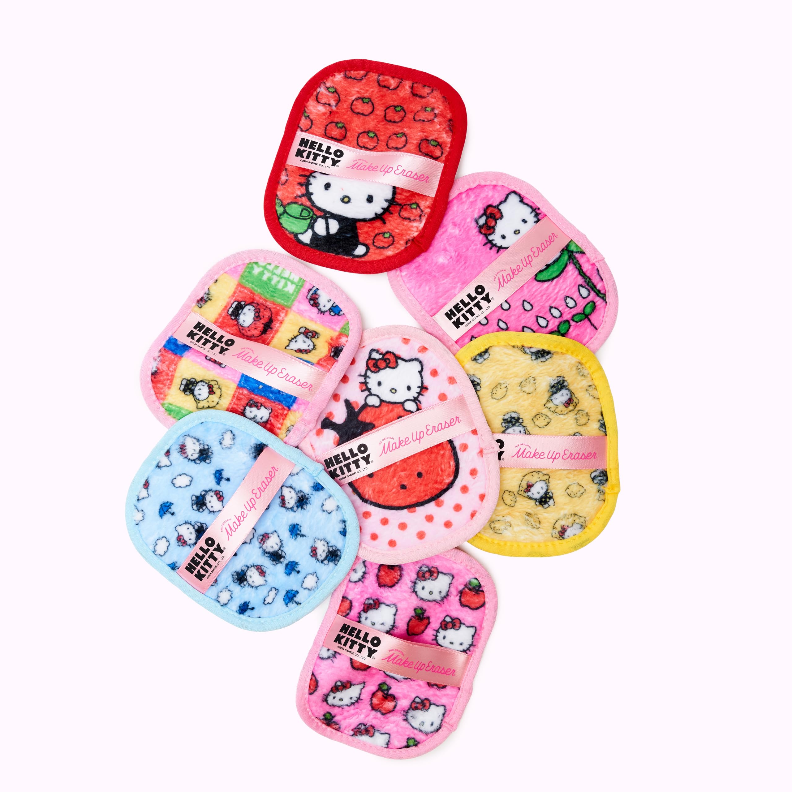 Set De Borradores De Maquillaje Para 7 Días Hello Kitty Classic, 7 Unidades - Venta Internacional.