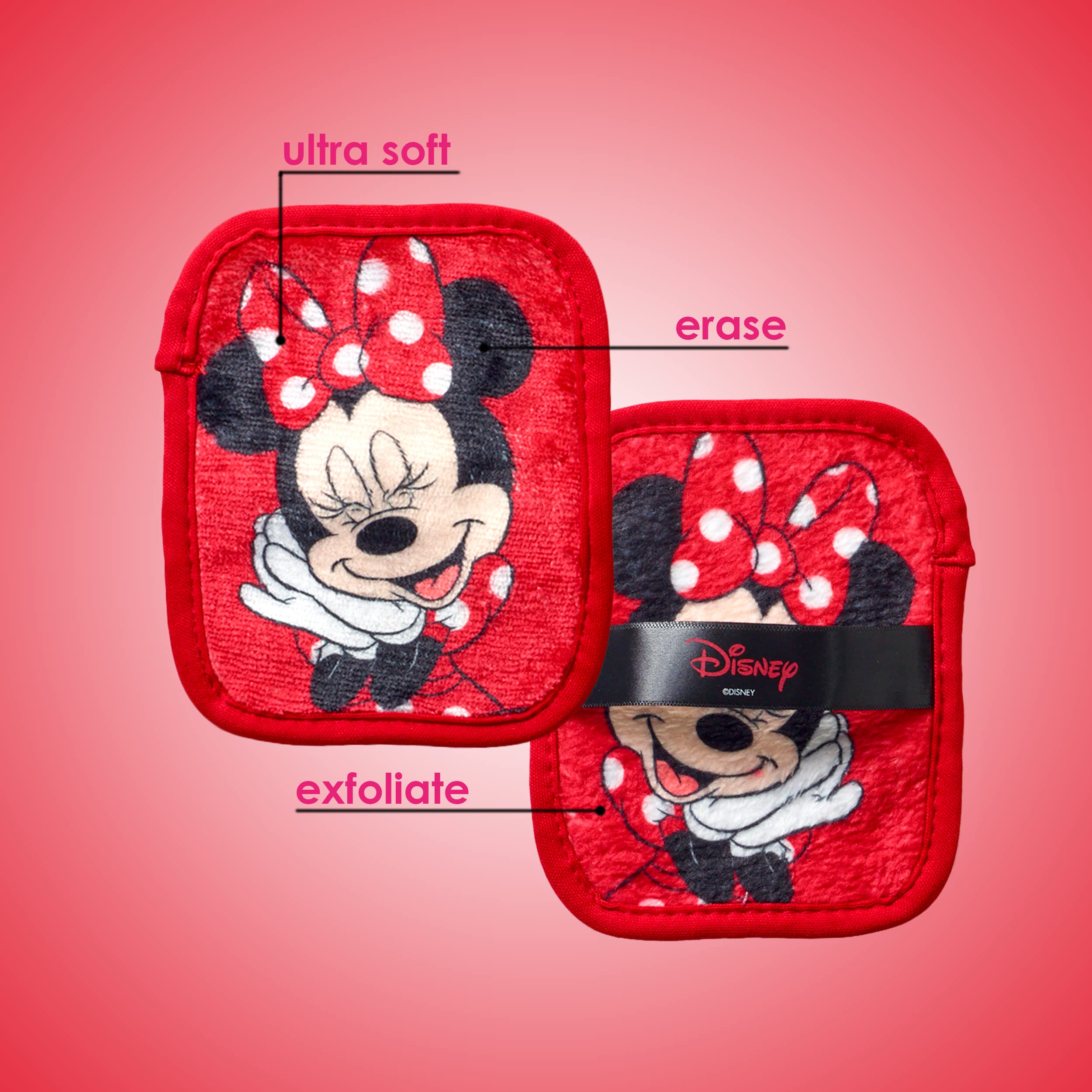 Foto 2 | Set De Borradores De Maquillaje Makeup Eraser Para 7 Días Con Mickey Y Minnie - Venta Internacional.