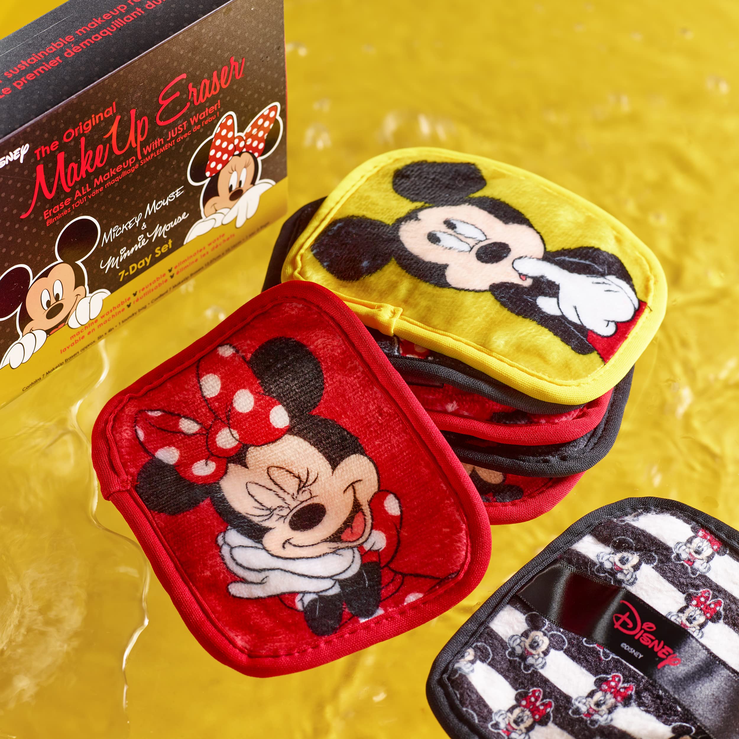 Foto 7 pulgar | Set De Borradores De Maquillaje Makeup Eraser Para 7 Días Con Mickey Y Minnie - Venta Internacional.