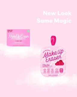 Foto 5 | Set De Borradores De Maquillaje Para 7 Días, Original, Rosa, Borra El Maquillaje Con Agua - Venta Internacional.