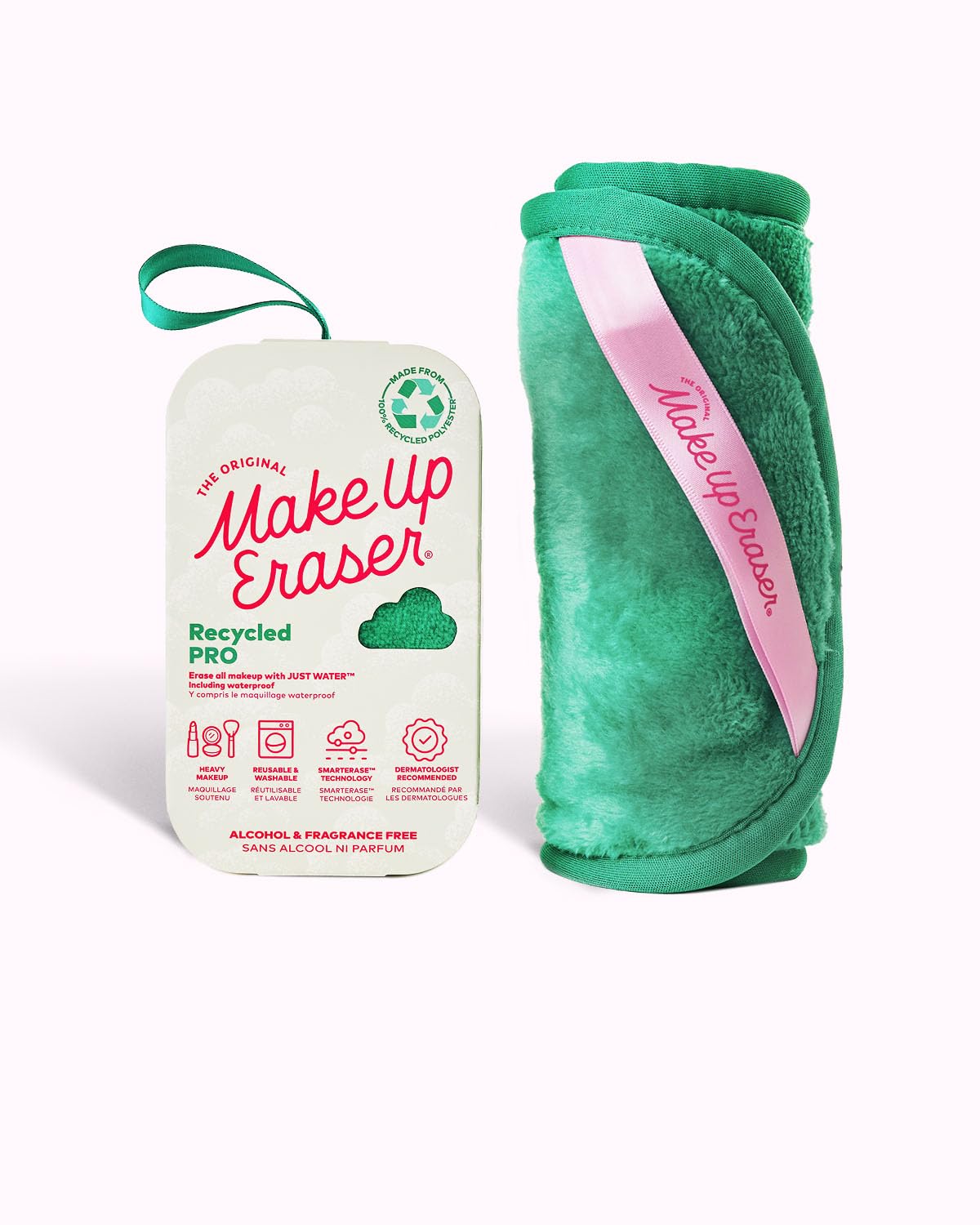 Paño Desmaquillante Makeup Eraser Pro, Verde, 1 Unidad - Venta Internacional.