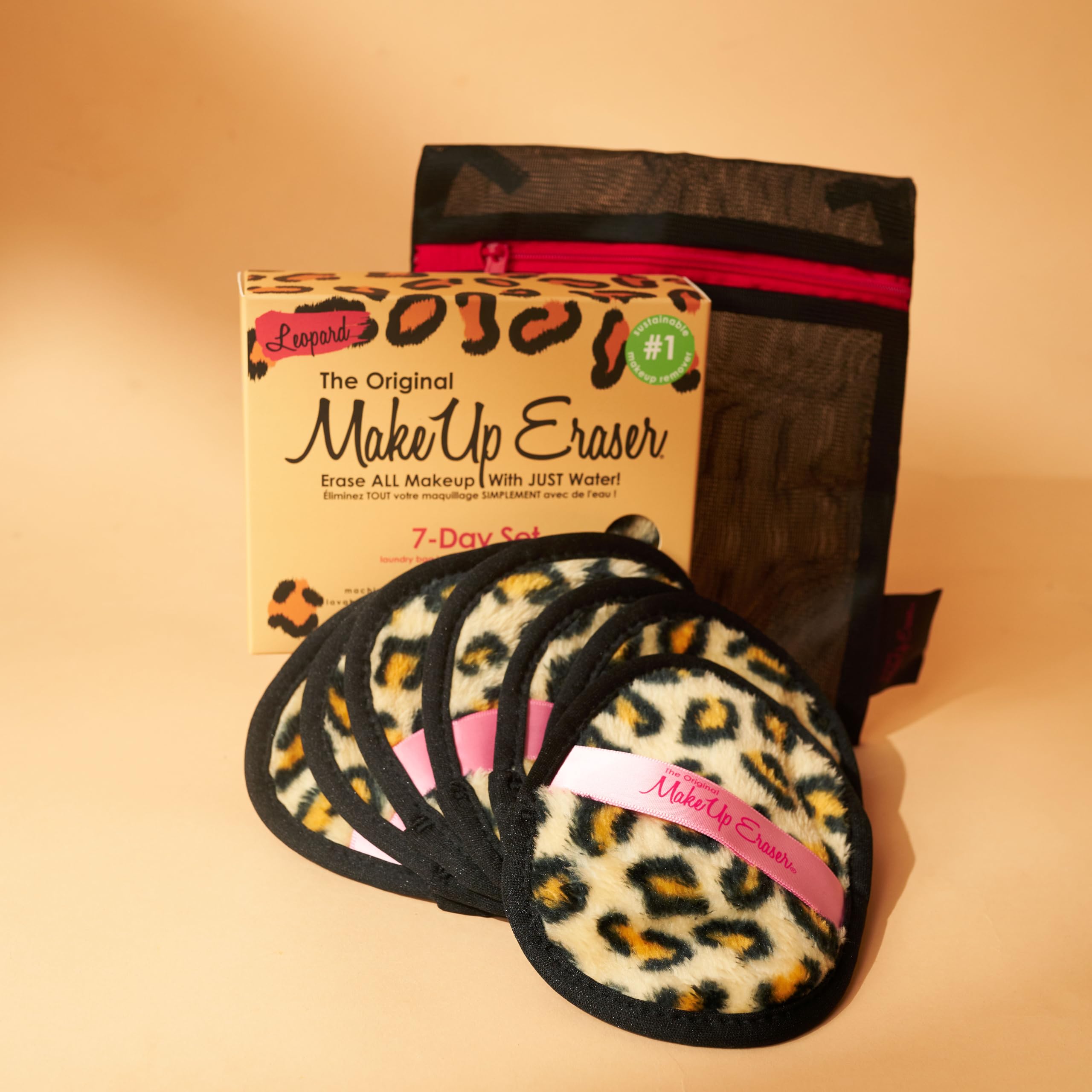 Foto 5 pulgar | Set De Borradores De Maquillaje De 7 Días Que Borra Todo El Maquillaje Con Solo Agua - Venta Internacional.