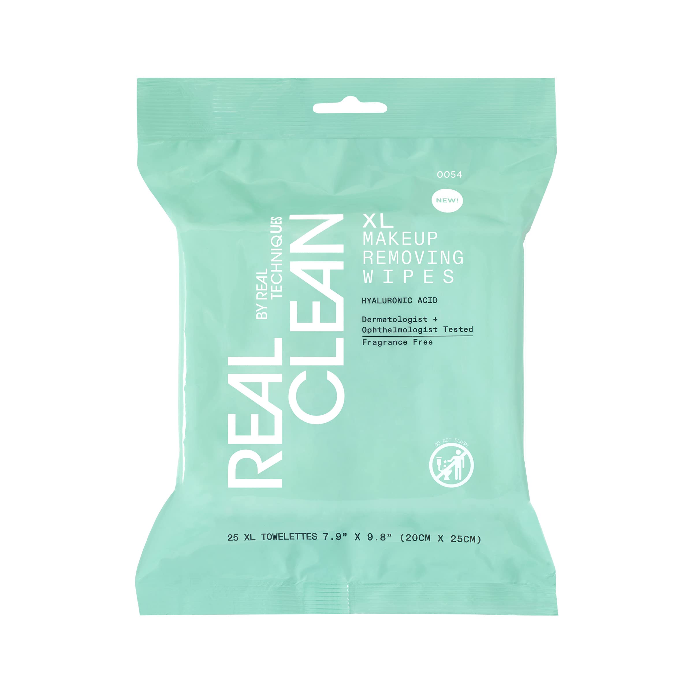 Toallitas Desmaquillantes Real Techniques Real Clean Xl 25 - Venta Internacional.