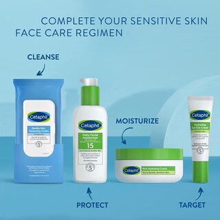 Foto 5 | Toallitas Cetaphil Para Limpieza Suave Para Rostro Y Cuerpo, 75 Unidades - Venta Internacional.
