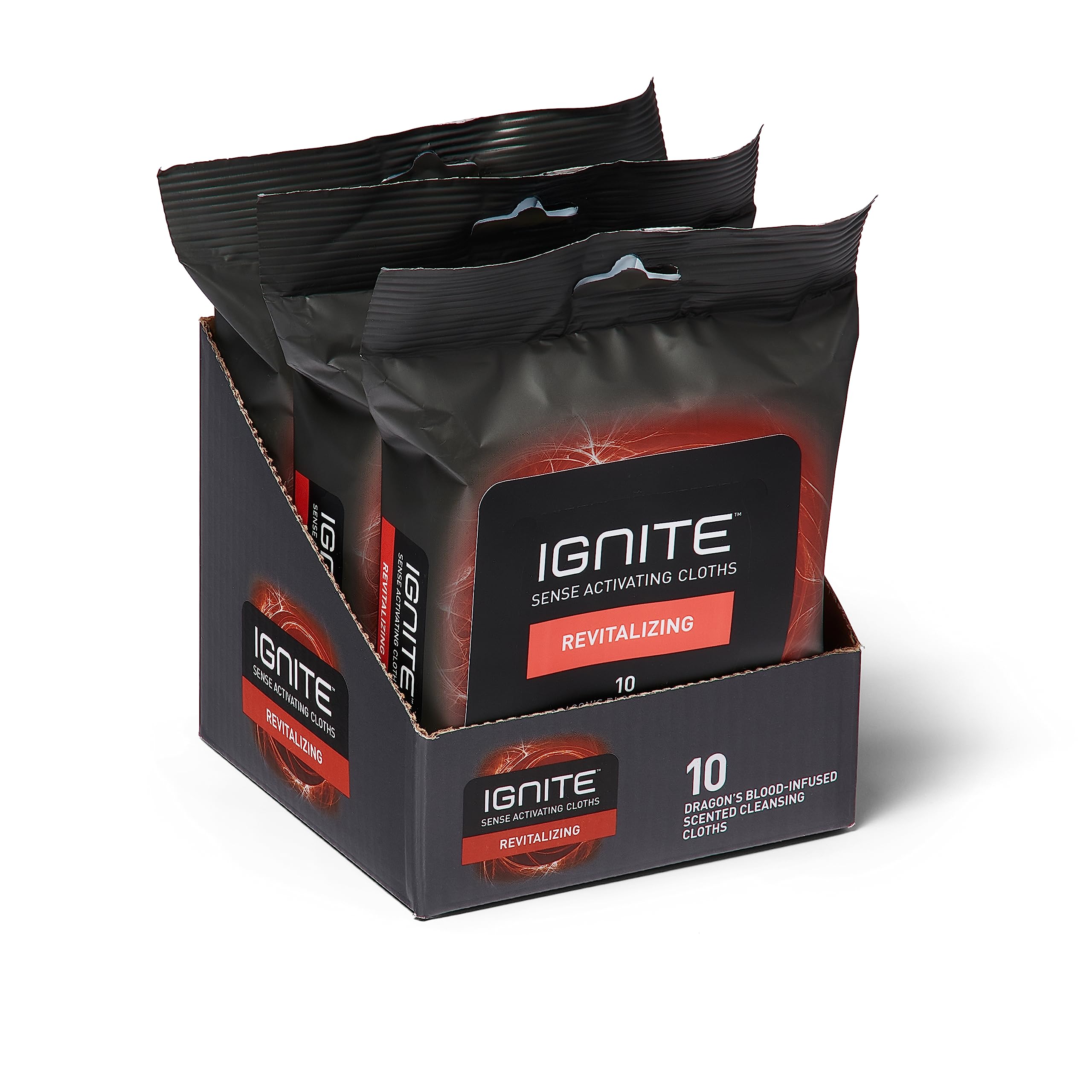 Toallitas Húmedas Medline Ignite Para Hombre, Extra Gruesas, 20 X 20 Cm, 10 Unidades - Venta Internacional.