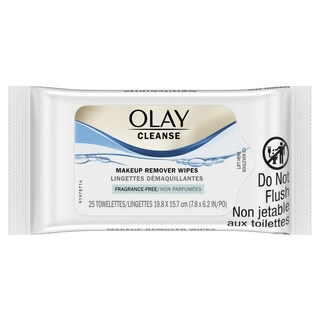 Foto 1 | Toallitas Desmaquillantes Olay Cleanse, Sin Fragancia, 25 Unidades - Venta Internacional.
