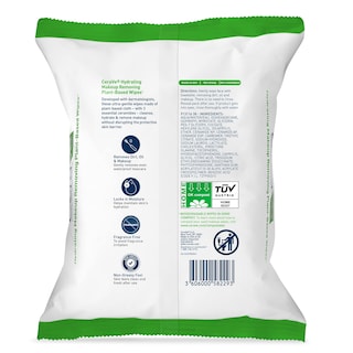 Foto 2 | Toallitas Desmaquillantes Cerave, Limpieza Facial Hidratante, X25 - Venta Internacional.