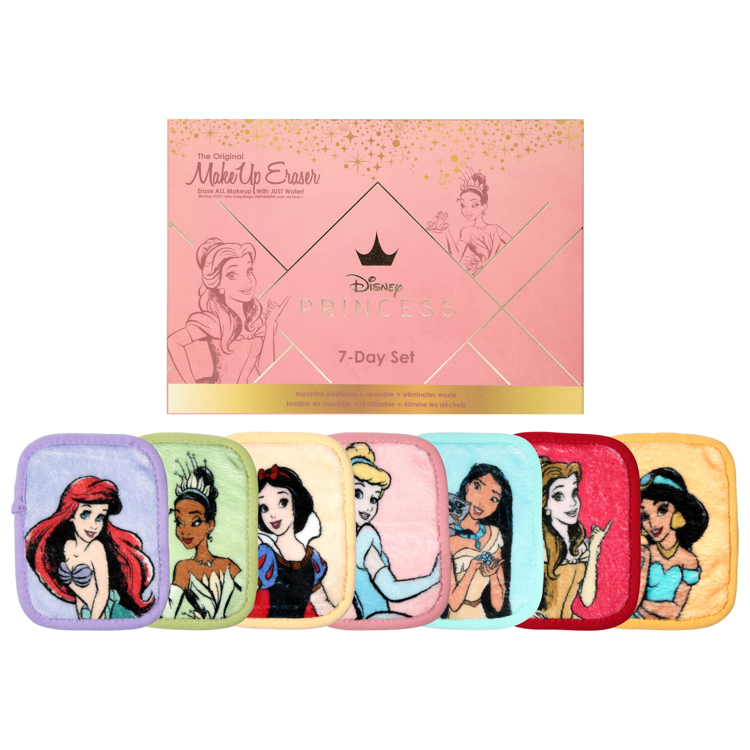 Foto 2 pulgar | Set De Borradores De Maquillaje Para 7 Días Ultimate Disney Princess, 7 Unidades - Venta Internacional.