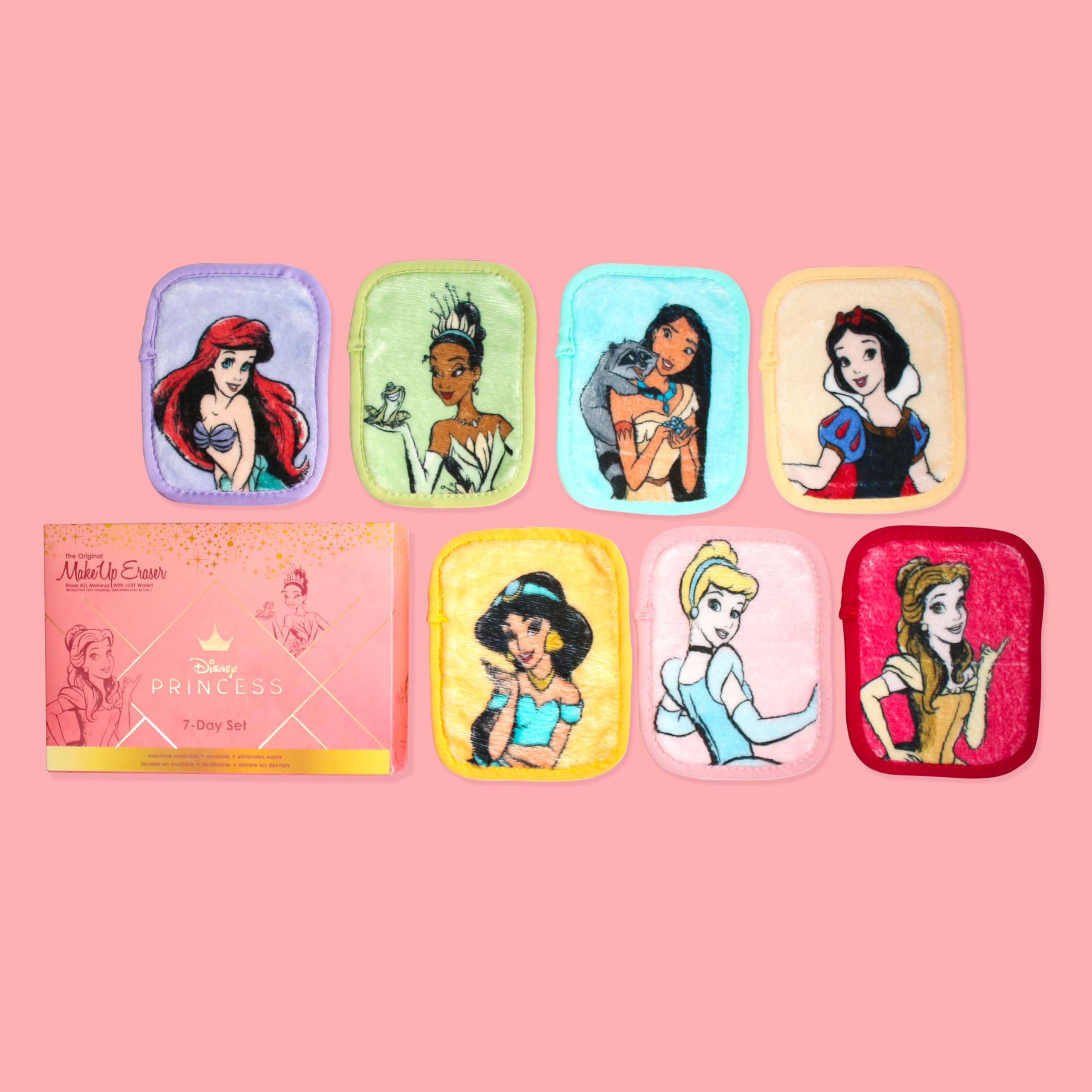 Foto 6 pulgar | Set De Borradores De Maquillaje Para 7 Días Ultimate Disney Princess, 7 Unidades - Venta Internacional.