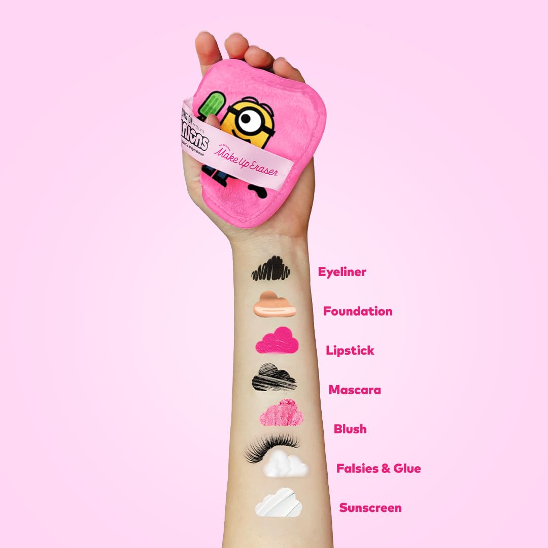 Foto 3 pulgar | Set De Borrado Original De Maquillaje Para 7 Días Con Minions De Agua - Venta Internacional.
