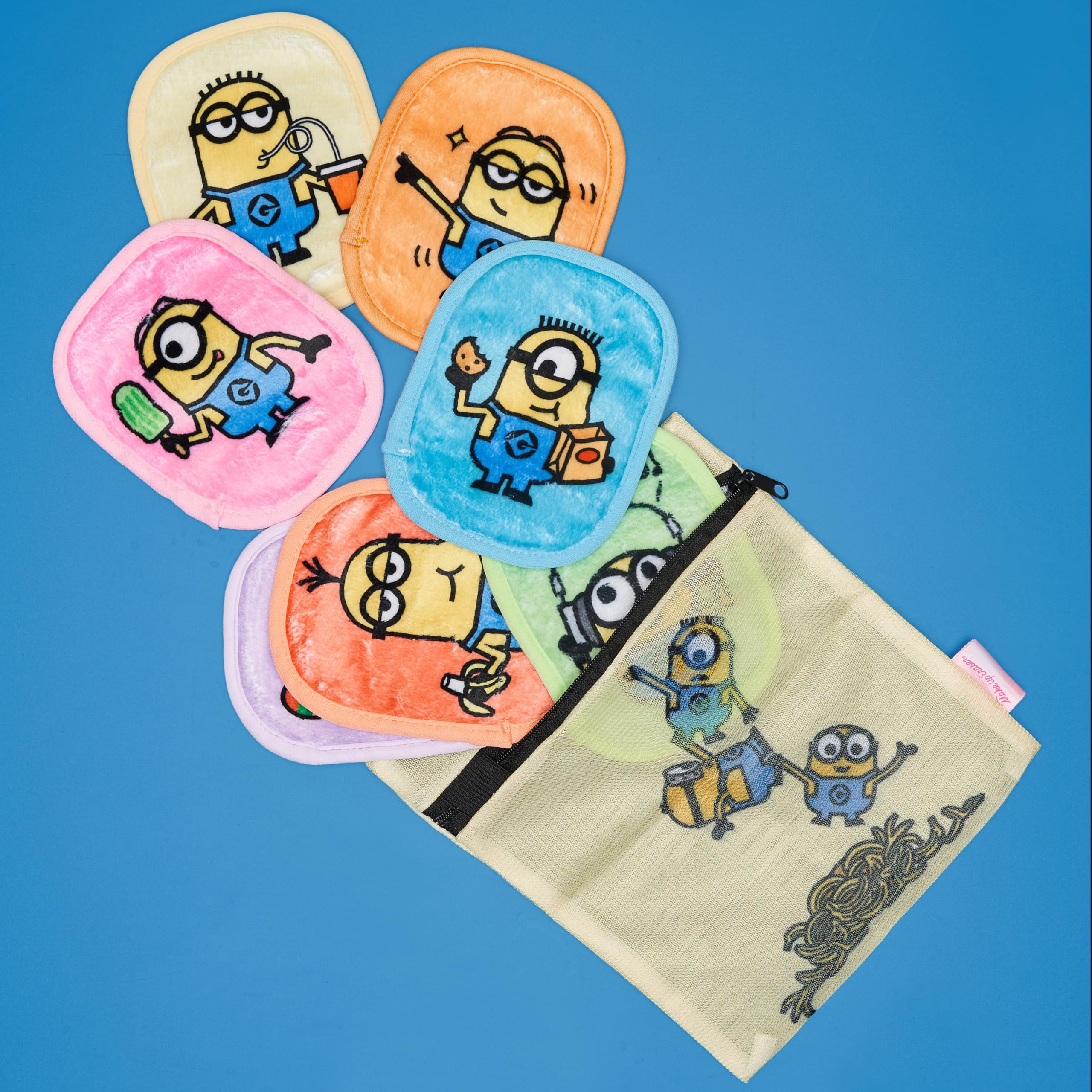 Foto 5 pulgar | Set De Borrado Original De Maquillaje Para 7 Días Con Minions De Agua - Venta Internacional.